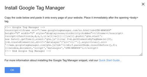 Install Google Tag Manager Seattle WA